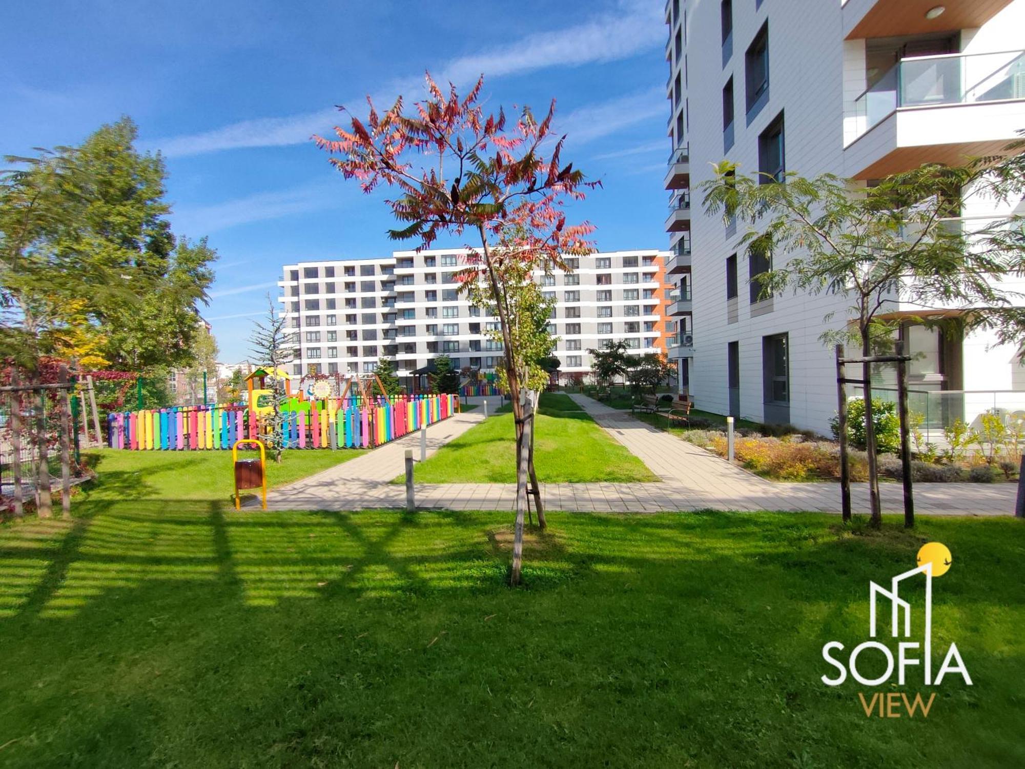 Apartment View - By Metro, Kids Room, Sky Lounge Terrace, 2-car Garage, Playground, Bbq, 24h Security Sofia